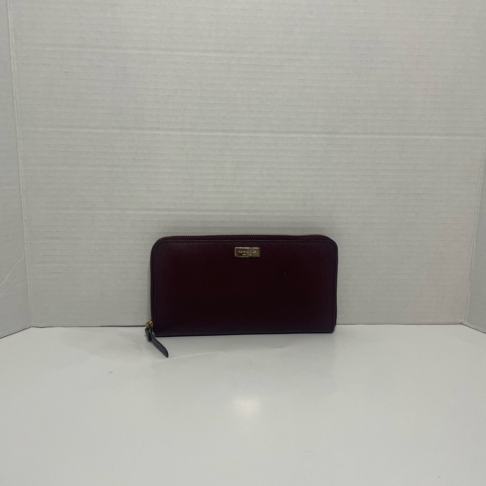 Kate Spade Burgundy Laurel Way Wallet